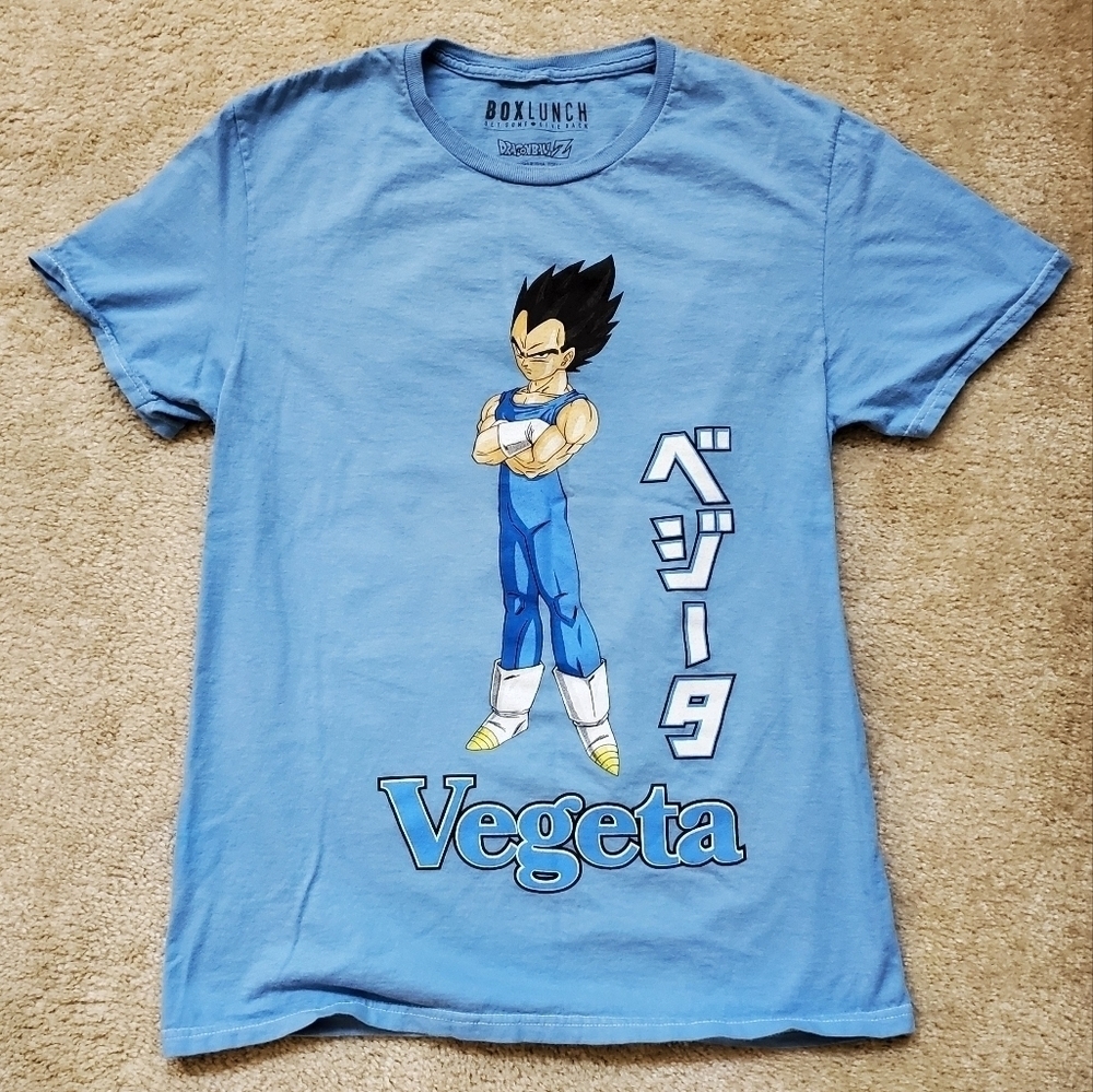 Boys DragonBall Z T-shirt featuring Vegeta Size S